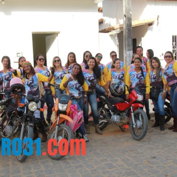 “Motoqueiras sem limite na estrada” realizam passeio para comemorar o dia da mulher