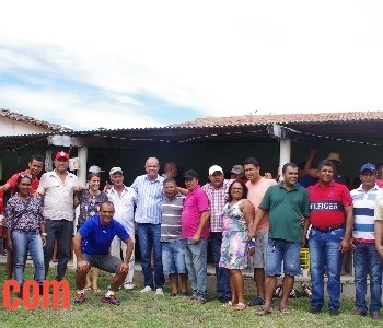 Ademar Pinto visita o vereador Roberinho no Córrego do Ouro