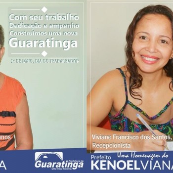 Prefeitura Homenageia os Trabalhadores de Guaratinga