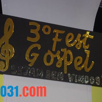 Aconteceu neste sábado 05/12 o 3º Fest Gospel em Guaratinga.