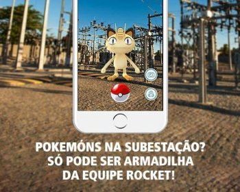 Coelba faz alerta para jogadores de Pokémon Go não entrarem em subestações de energia