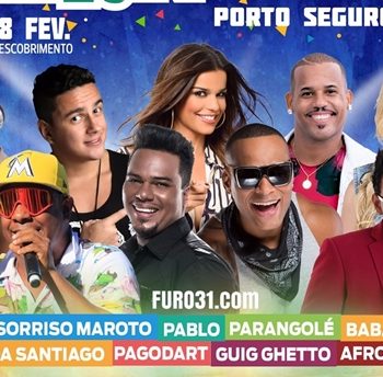 25 à 28/02/2017 – Carnaval de Porto Seguro – Porto Seguro/BA