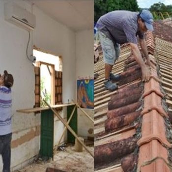 Prefeitura de Guaratinga reforma as escolas de Barra Nova para início do ano letivo