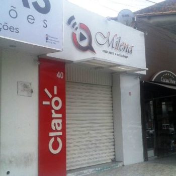 Bandidos roubam loja de celulares no centro de Conceição do Coité