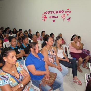 SISPUG realiza palestra sobre o câncer de mama e útero com a Dra. Maria Aparecida