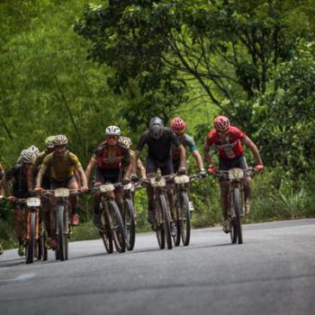 Líderes Michele Casagrande e Fabian Rabensteiner vencem a quinta etapa da Brasil Ride