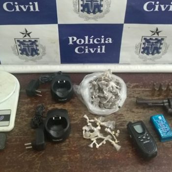 Ação da polícia civil resulta em apreensão de drogas e um indivíduo morto