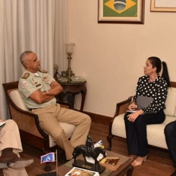 Aumento da violência na zona rural de Guaratinga leva a Prefeita a se reunir com o Comandante Geral da PM