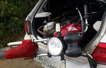 Polícia de Barrocas recupera motocicleta roubada em Serrinha