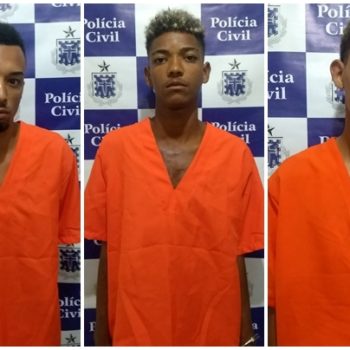 Três homens são presos em ação policial conjunta em Eunápolis