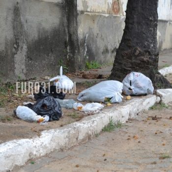 Coleta de lixo domiciliar é suspensa em Guaratinga