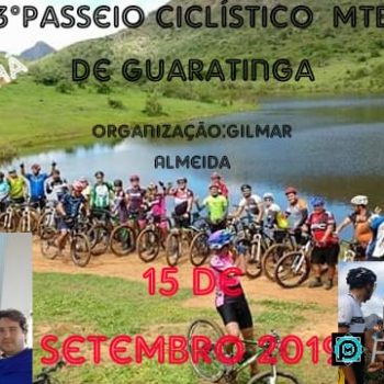 15/09/19 – 3º Passeio Ciclístico – Guaratinga – BA