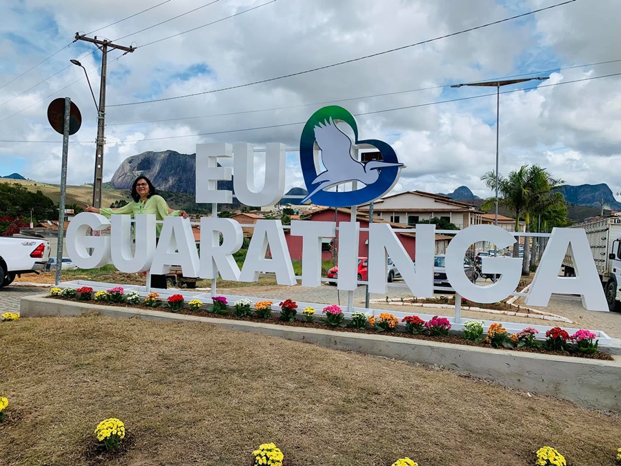 Entrega de letreiro turístico, concurso e lives encerram festejos de 60 anos de Guaratinga