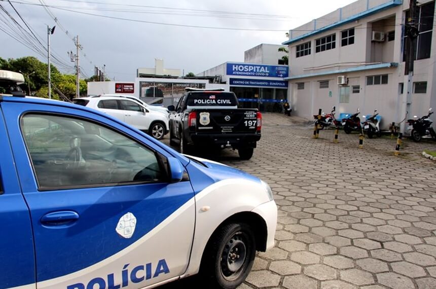 Polícia investiga morte de idoso no Hospital do Covid-19 por erro na mangueira de oxigênio