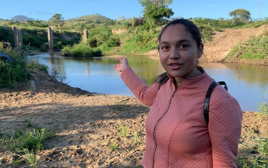 População pressiona Governo da Bahia para construção de ponte em Guaratinga com acesso a MG