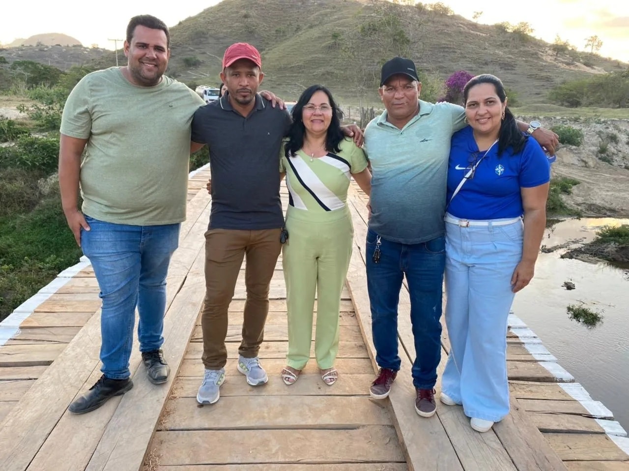 Concretizando sonho de moradores, prefeita Marlene Dantas reinaugura ponte que dá acesso a MG