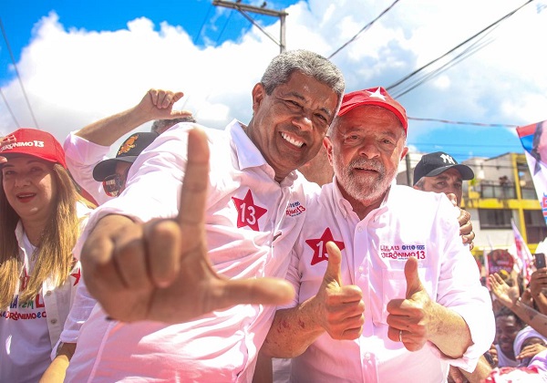 Jerônimo destaca parceria com Lula e promete investimentos na Cultura baiana