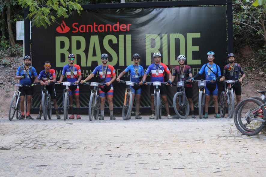 10 ciclistas de Guaratinga participam da Maratona dos Descobrimentos da Brasil Ride 2022