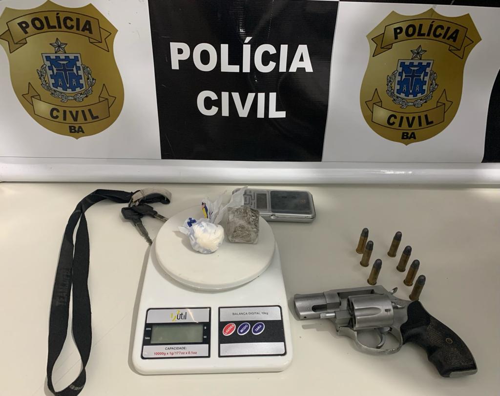 Polícia Civil prende integrante de organização criminosa que vendia drogas em Arraial d’Ajuda