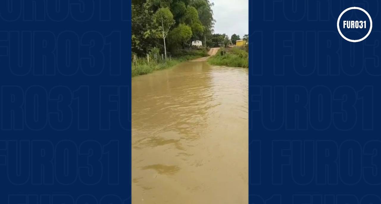 Fortes chuvas causam estragos e transtornos nas estradas de Guaratinga