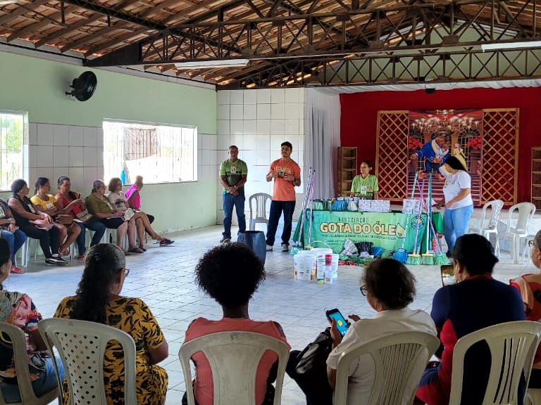 Associação da Comunidade dos Binhas promove oficina de sabão em Guaratinga