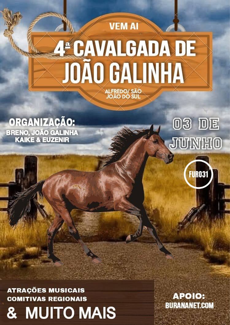 03/06/2023 – 4ª Cavalgada de João Galinha – São João do Sul/Guaratinga