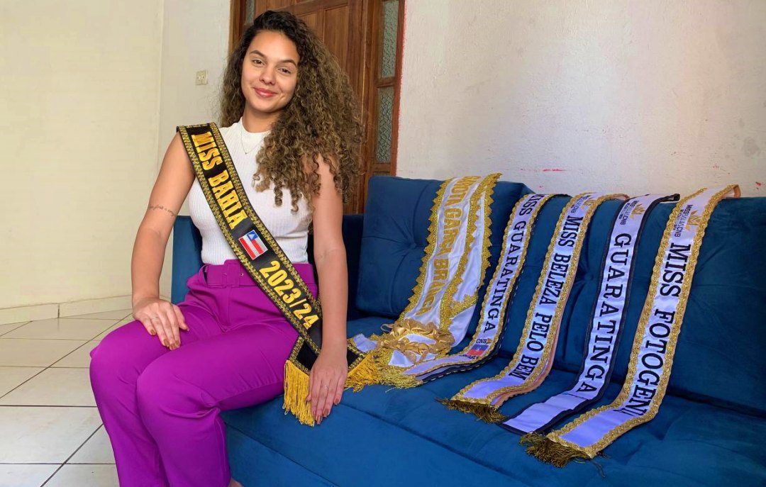 Vitória Mello vai representar a Bahia no Miss Brasil FNBI 2023 e explica diferença do concurso estadual