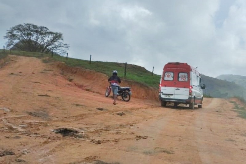 Más condições em estradas rurais dificultam socorro a jovem que caiu do cavalo em Monte Alegre