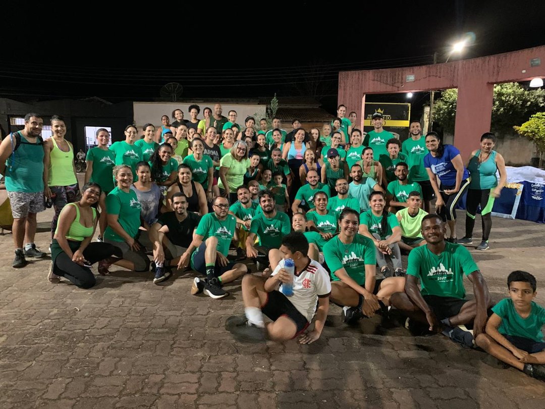 Viva Saúde promove momento de lazer e interação para grupo de corredores em Guaratinga