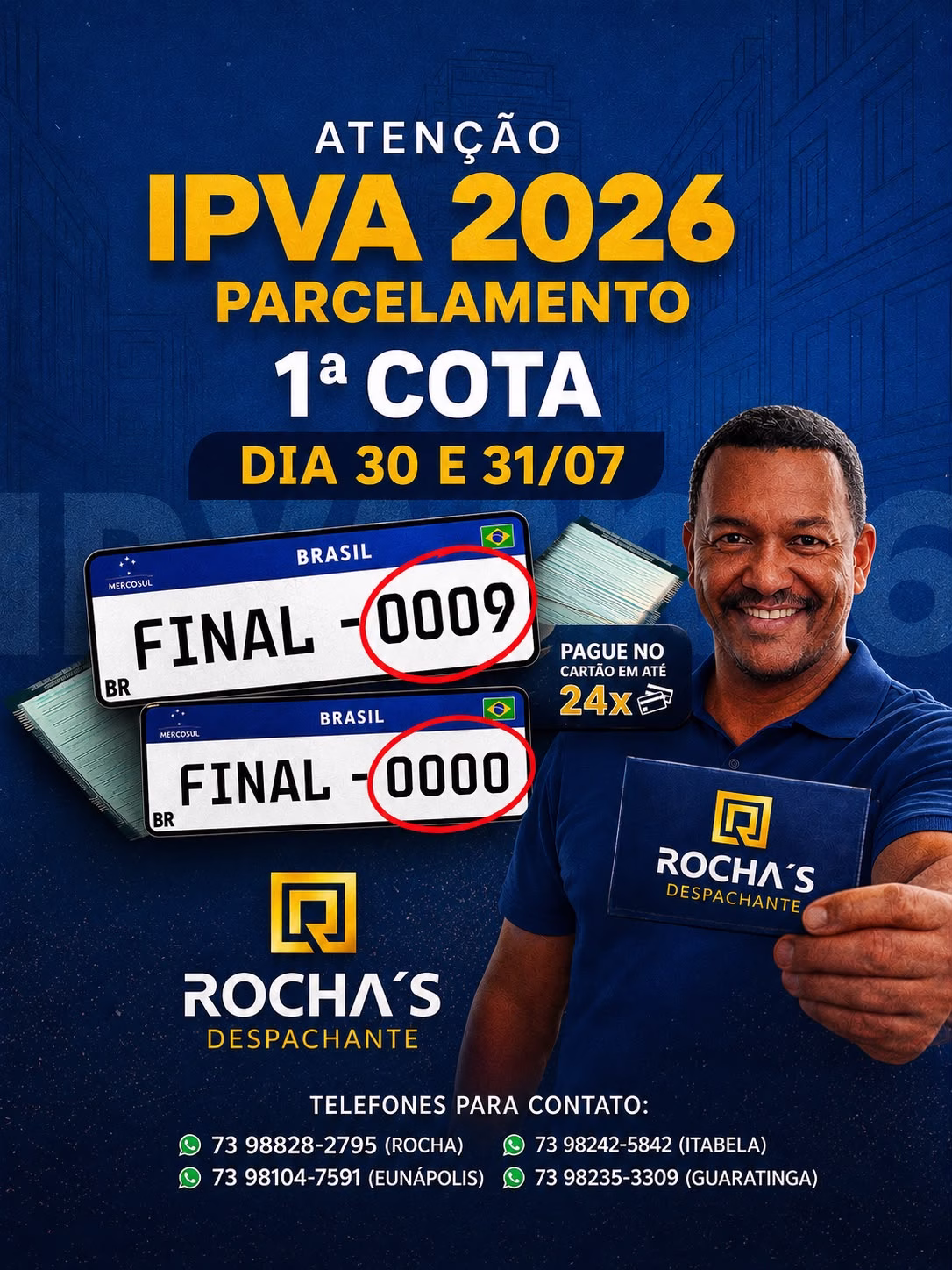 Rocha’s Despachante – Celular