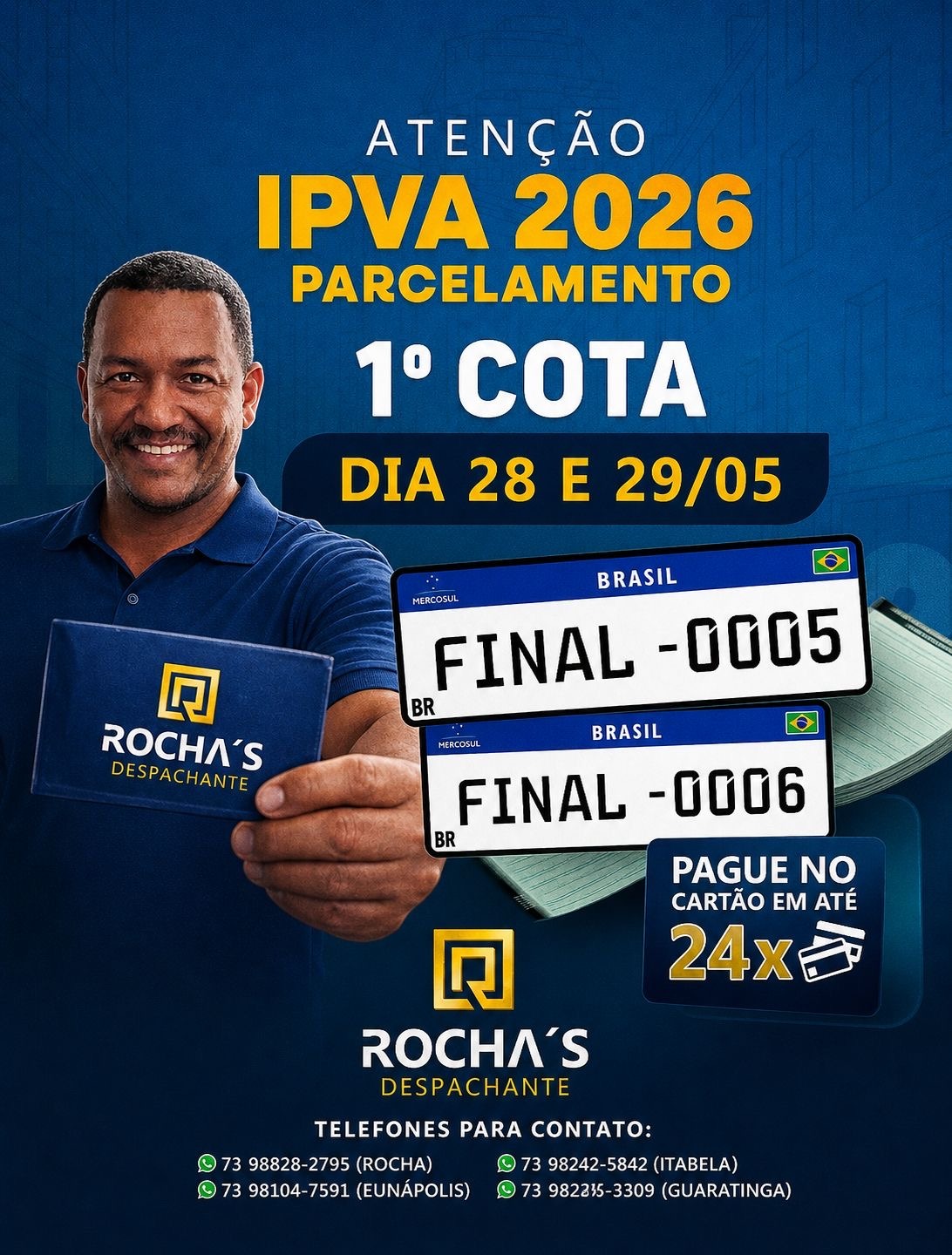 Rocha’s Despachante – Celular
