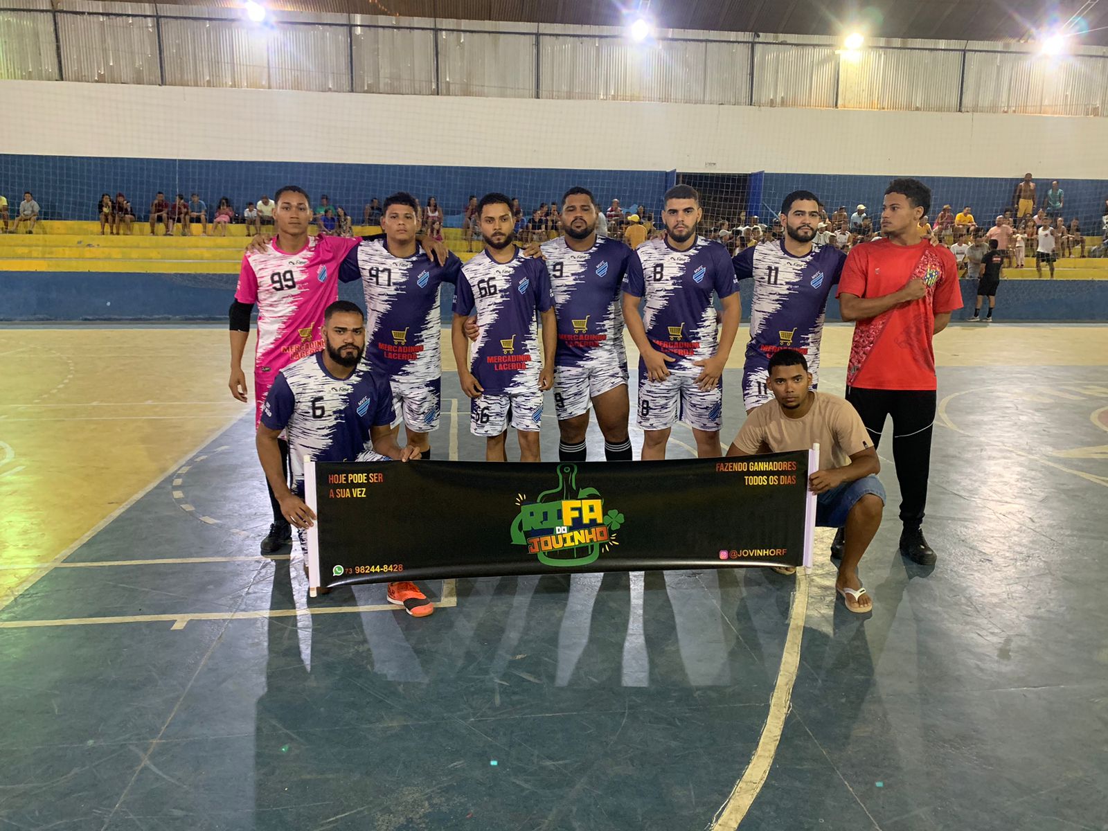 Com fim da primeira fase, Limeira e Rifa do Jovinho avançam para as quartas de finais da Copa Comércio de Futsal em Guaratinga
