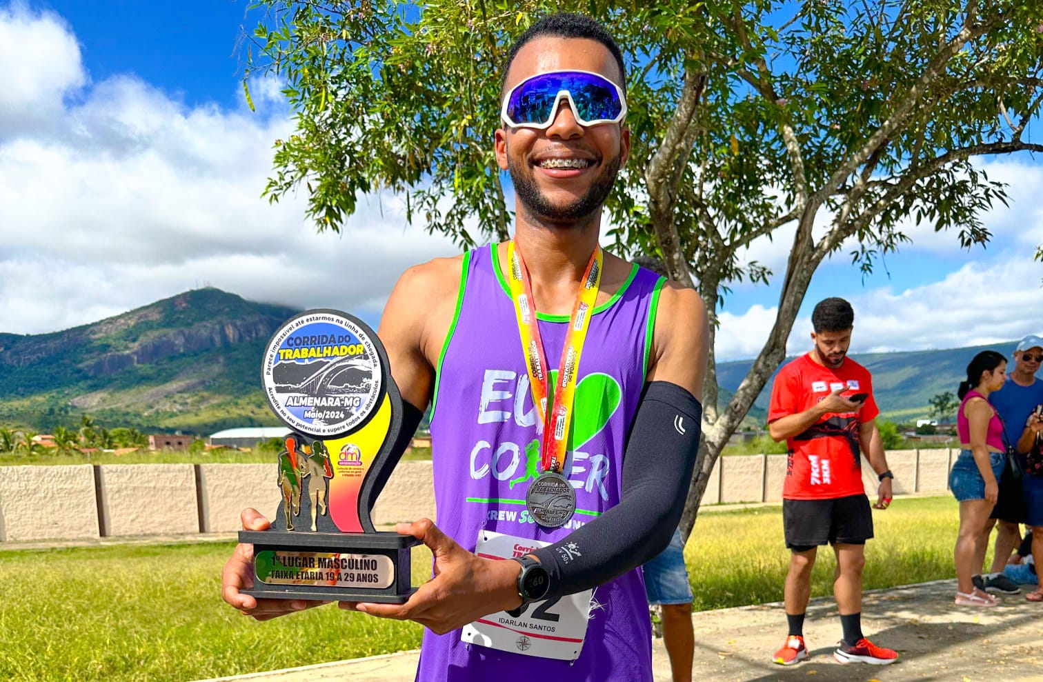 Idarlan Teixeira conquista primeiro lugar na Corrida do Trabalhador em Minas Gerais