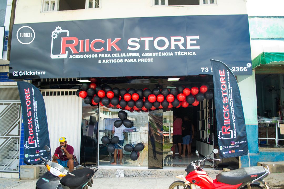 Riick Store reinaugura loja de Guaratinga em um novo endereço