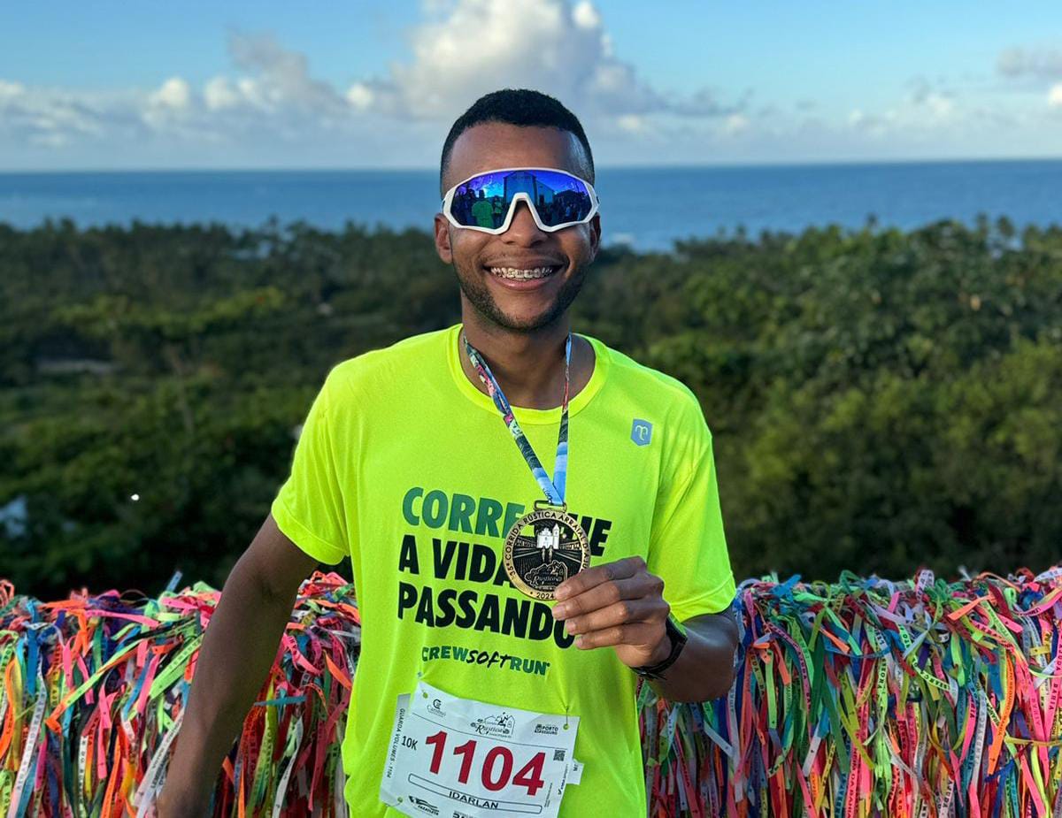 Idarlan Teixeira conquista primeiro lugar no pódio da 35ª Corrida Rústica de Arraial d’Ajuda