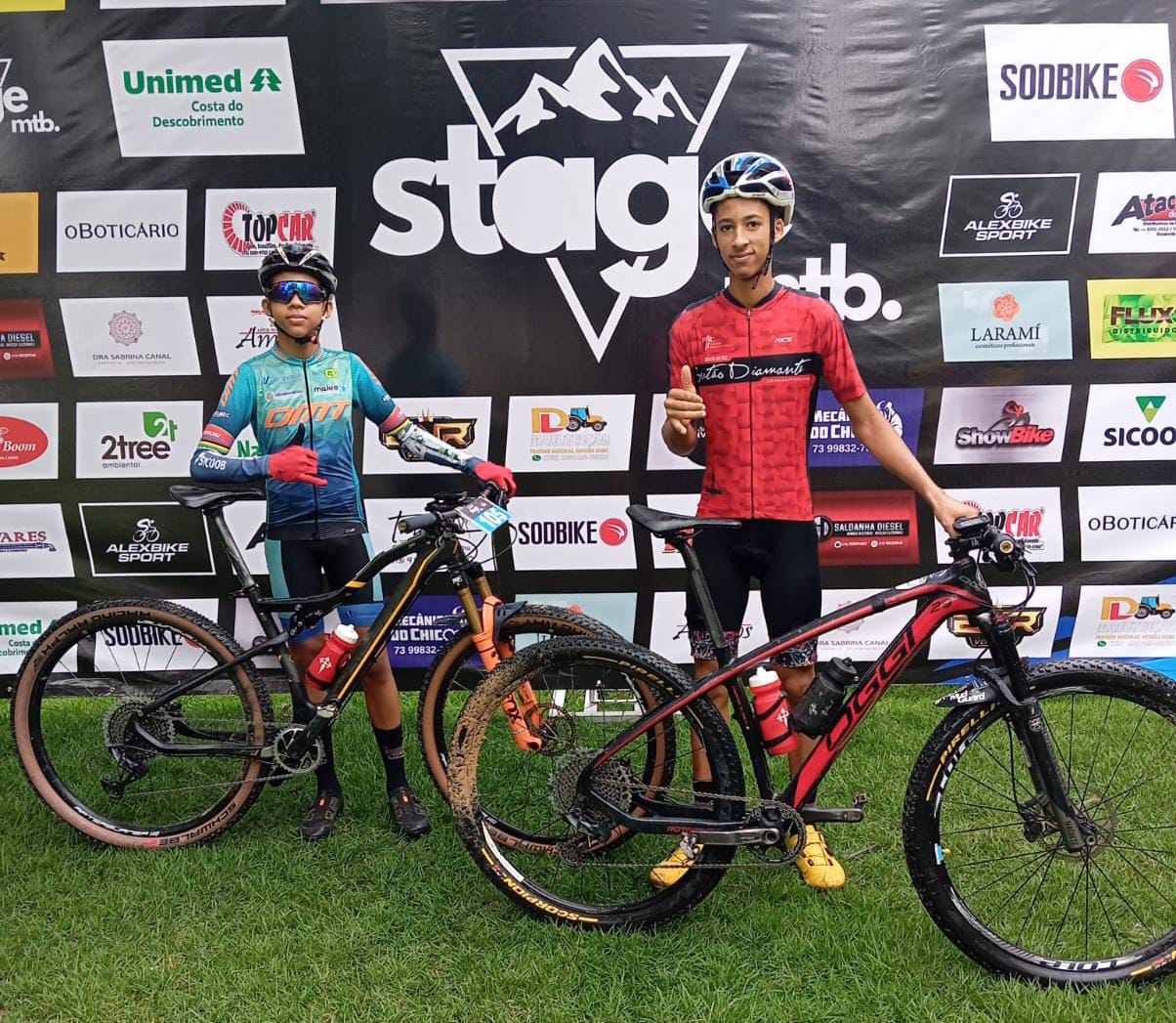 Dois ciclistas guaratinguenses conquistam pódio no Stage MTB 2024 em Eunápolis