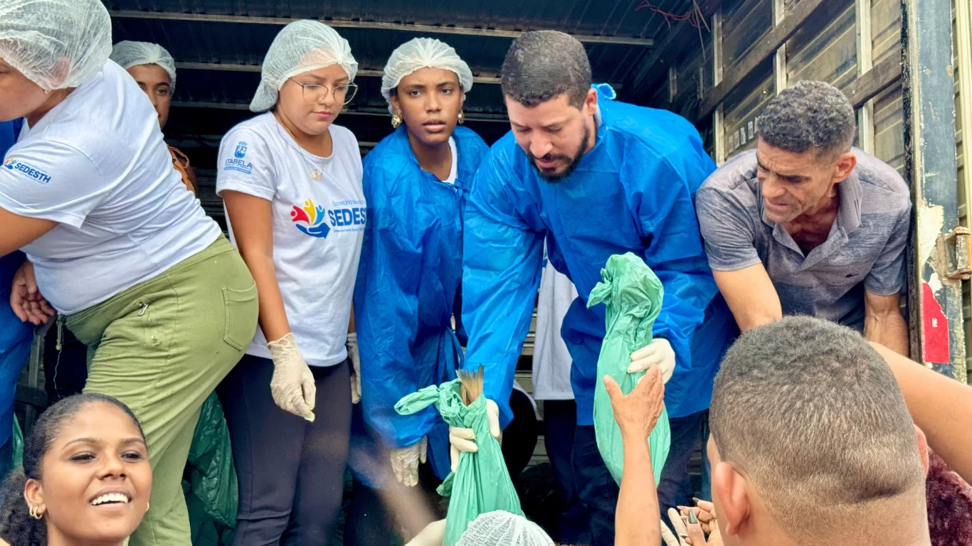 Prefeitura de Itabela realiza entrega de 6 toneladas de peixes e beneficia famílias na Semana Santa
