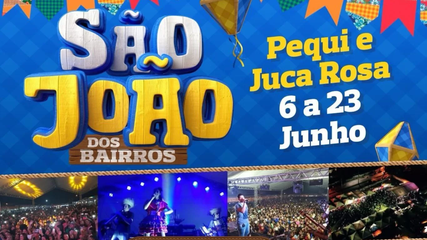 São João dos Bairros começa nesta sexta-feira em Eunápolis; Prefeitura divulga programação