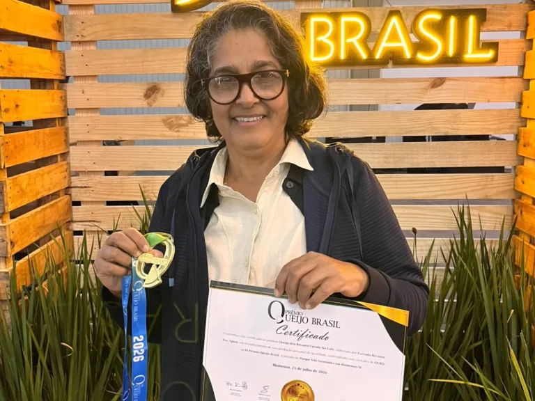 Queijo artesanal de Guaratinga conquista medalha de ouro no Prêmio Queijo Brasil