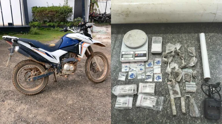 CIPE apreende drogas e recupera motocicletas com irregularidades em Itabela e Guaratinga