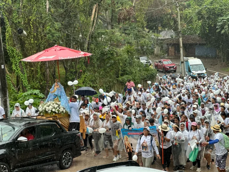 Romaria pela Praia abre os festejos de Nossa Senhora d’Ajuda em Porto Seguro